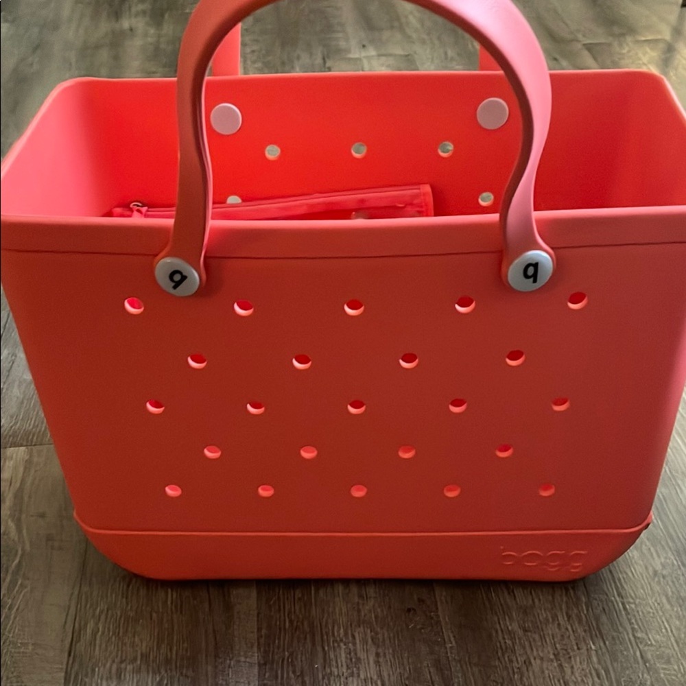 Bogg Coral Tote Bag